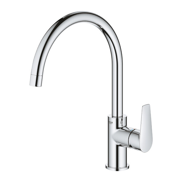 GROHE - BauEdge mitigeur monocommande évier, chrome (G31233001) - large