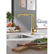 GROHE - Essence Mitigeur monocommande Evier, Cool Sunrise (30269GL0) - vignette