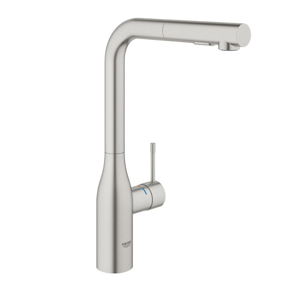 GROHE - Grohe Essence Mitigeur Monocommande Evier, SuperSteel (30504DC0) - large