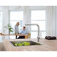 GROHE - Grohe Minta Mitigeur d’évier avec douchette extractible, Supersteel (G-30274DC0) - vignette