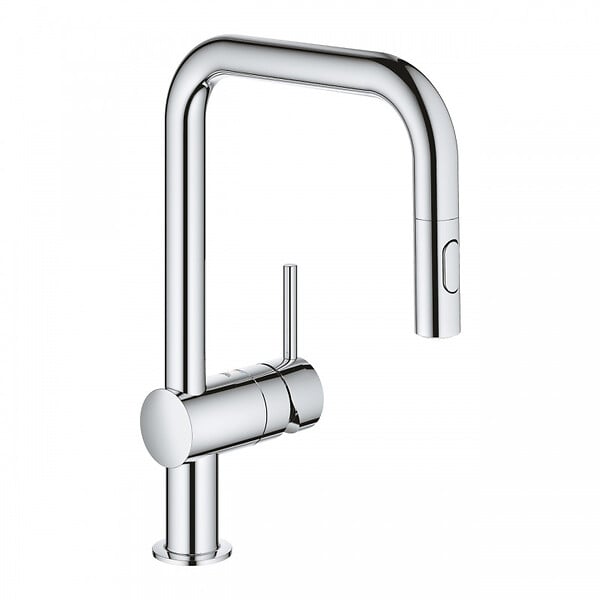 GROHE - Grohe Minta Mitigeur monocommande Évier, Chrome (32322002) - large