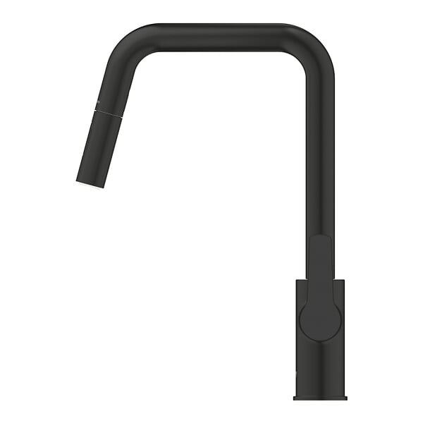 GROHE - Grohe Start mitigeur monocommande évier avec douchette 2 jets, noir mat (G306312430) - large
