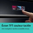 SIEMENS - iQ700 four à micro-ondes encastrable compact 21 L, 7 programmes, écran TFT, noir (BF722L1B1) - vignette