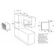 SIKO - Mora Four à micro-ondes encastrable, acier inoxydable (VMT125X) - vignette