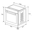 BEKO - Beko Beyond Four encastrable 72L, 8 fonctions cuisson, Aeroperfect 3D, nettoyage vapeur SteamShine, sécurité enfant - vignette