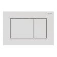 GEBERIT - Sigma30 Plaque de déclenchement double touche, Blanc mat (115.883.01.1) - vignette