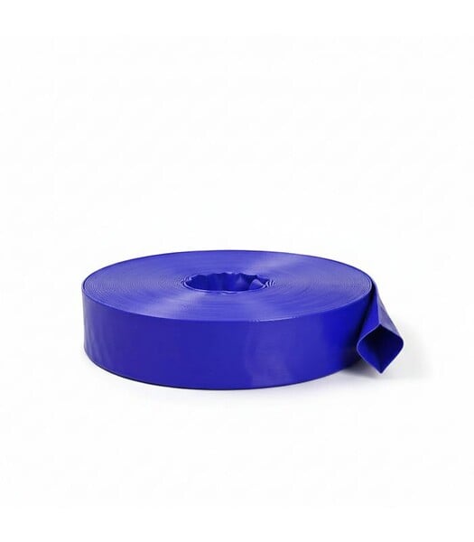 FERMIER - Tuyau évacuation eau gros débit pour pompe de jardin diamètre 3" longueur 50m - large