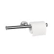 HANSGROHE - Hansgrohe Logis Universal Support de rouleau double, Chrome (41717000) - vignette