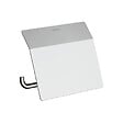 HANSGROHE - Hansgrohe AddStoris Porte-papier WC avec couvercle, Chrome (41753000) - vignette