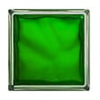 GLASSBLOCKS - Luxfera brique de verre 19x19x8 cm, vert transparent brillant (1908WGR) - vignette