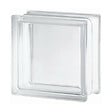 GLASSBLOCKS - Luxfera brique de verre 19x19x8 cm, verre transparent brillant (CL1908C) - vignette