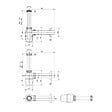 SIKO - Siko Multi siphon de lavabo 5/4″ DN40, pour mitigeur monocommande avec système de vidage, blanc (E560) - vignette