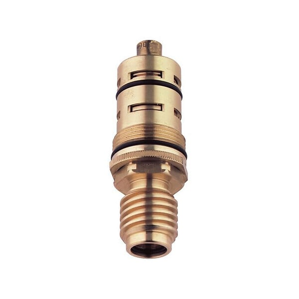 GROHE - Grohe Elément thermostatique 1/2", modèle inversé pour eau chaude à droite (47282000) - large