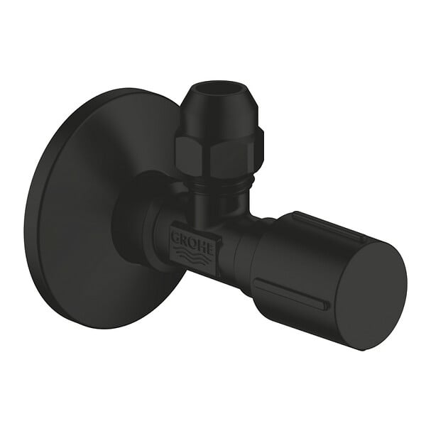 GROHE - Grohe robinet d'équerre 1/2″, noir mat (G-220732430)? - large