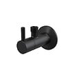 ALCA - Alca Robinet d’équerre avec filtre 1/2"×3/8", Noir-Mat (ARV001-BLACK) - vignette