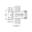 GROHE - Grohe Corps encastré pour robinet d'arrêt 1/2" (29800000) - vignette