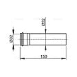 ALCA - Pièce d'extension pour DN32 (A4000) - vignette