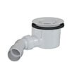 SWISS AQUA TECHNOLOGIES - Siphon design pour receveur de douche 90 x 40/50m, couvercle blanc (E90KOB) - vignette
