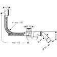 HANSGROHE - Hansgrohe Flexaplus S complet pour baignoire standard. (58150000) - vignette