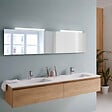 FOCCO - Focco Applique pour miroir LED Irene 50x3,6 cm 5700 K blanc, 9 W, IP44, chrome (IRENE500NEW) - vignette