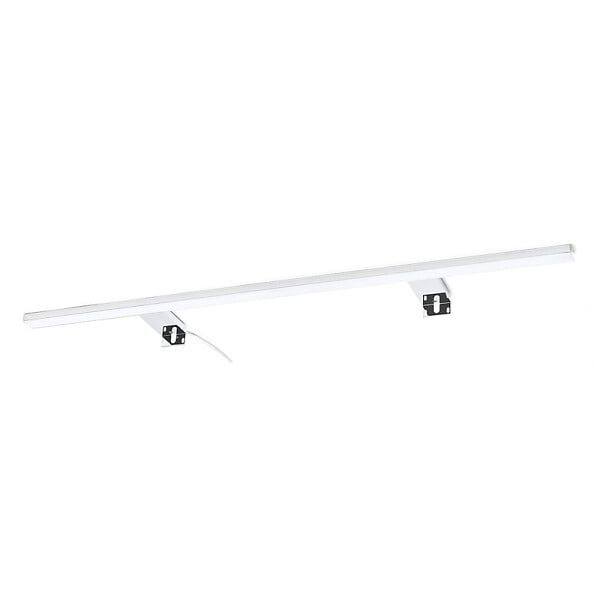 FOCCO - Applique pour miroir LED Esther 80x2,9 cm 5700 K blanc, 10 W, IP44, chrome (ESTHER800NEW) - large