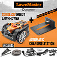 LAWNMASTER - Robot tondeuse autonome 24V sans fil périmétrique avec station de charge - Max 500m² - vignette