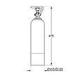 GROHE - Grohe Blue kit de démarrage bouteille 2 kg CO2 (G40423000) - vignette