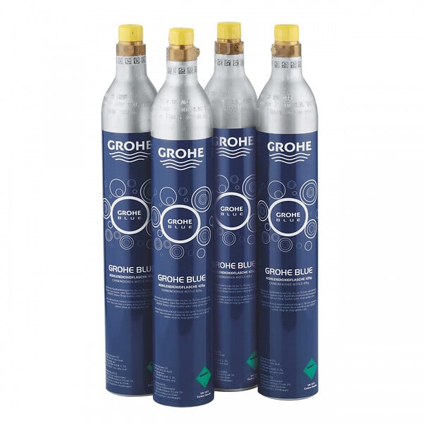 GROHE - Blue - bouteille de CO2 425 g - 4 pièces (40422000) - large