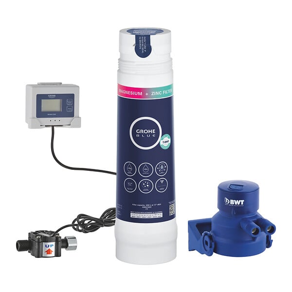 GROHE - Grohe Blue kit de démarrage avec filtre magnésium (Mg) + zinc (Zn) (G40875000) - large