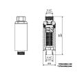 SWISS AQUA TECHNOLOGIES - Adoucisseur d'eau Anticalcaire Antibacterien innovant IPS 100 Kalyxx MINI G 1/2" femelle (IPSKXMG12W) - vignette