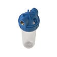SWISS AQUA TECHNOLOGIES - Bol transparent avec raccord en laiton 3/4" pour filtres universels 10" (SATHF34) - vignette