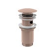 ALCA - Bonde pour lavabo clic-clac 5/4 " Avec trop-plein, Rose Gold (A392-RG-P) - vignette