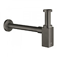 GROHE - Siphon en laiton pour lavabo, Technologie StarLight éclatant et durable, Hard Graphite brossé (40564AL0) - vignette