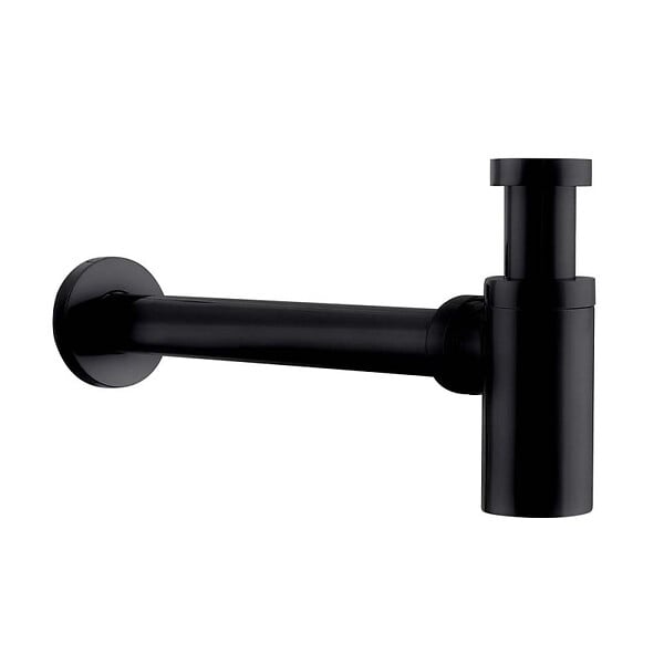 SWISS AQUA TECHNOLOGIES - Swiss Aqua Technologies Siphon pour lavabo laiton noir mat  (SIFMBL) - large