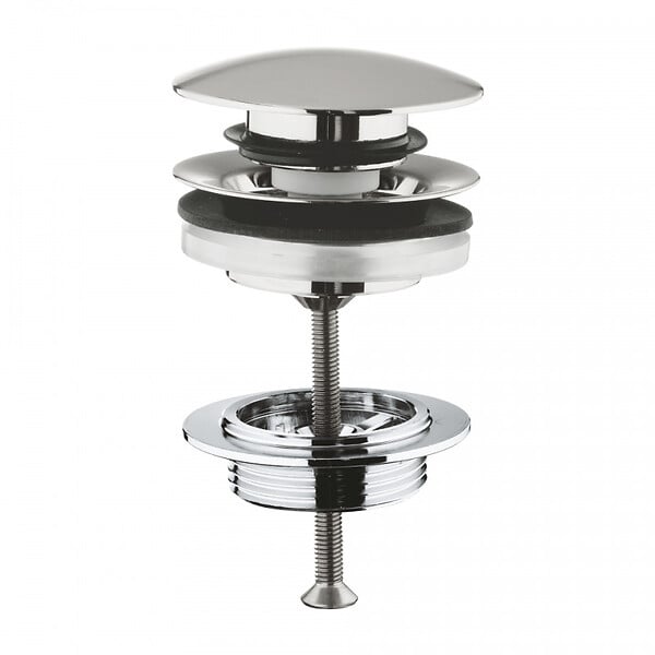 GROHE - Grohe StarLight Bonde clic-clac, Supersteel (65807DC0) - large