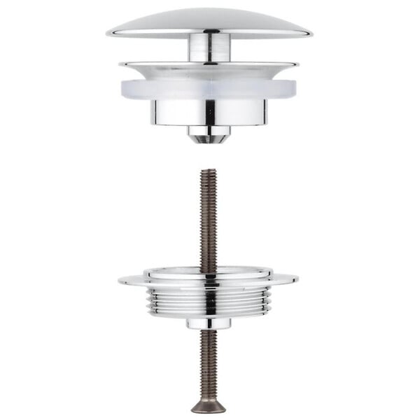 GROHE - Bonde de vidage 1 1/4" à écoulement libre (65808000) - large
