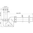 ALCA - Alca Siphon pour lavabo et bidet (A45F-DN40) - vignette