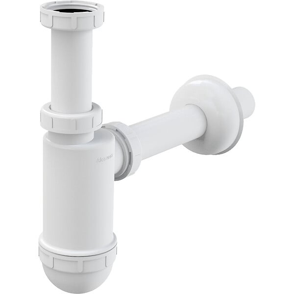 ALCA - Alca Siphon de lavabo DN32 avec écrou 5/4 " (A430) - large
