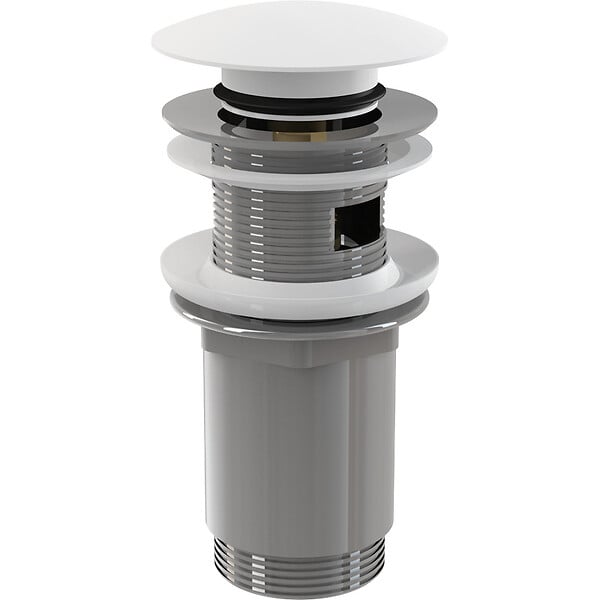 ALCA - Bonde pour lavabo clic-clac 5/4 " Avec trop-plein (A392B) - large