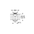 GROHE - Grohe StarLight bonde clic-clac, Supersteel (65807DC0) - vignette