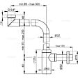 ALCA - Siphon gain de place pour lavabo (A403) - vignette