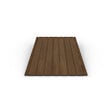 BRAVO THE SMART SOLUTION - Tôle bac acier - Bardage - plaque H12 Coloris Walnut Printech Dimensions 1200x910x0.40 mm - vignette