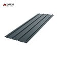 BRAVO THE SMART SOLUTION - SMART COVER Pack 12 petites tôles bac acier - toiture - couverture H12 | Dimensions: 125cm x 45cm=6,75m² | épaisseur: 0,30mm  | Qualité Allemande | Acier couleur RAL 7016 - vignette