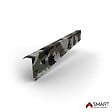 BRAVO THE SMART SOLUTION - Cornière de rive - bac acier - tôle de couverture - Toiture -  H12 Coloris Camouflage Printech L=2m - vignette