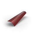 BRAVO THE SMART SOLUTION - Tablier de gouttière - bac acier - tôle de couverture - Toiture -  H12 Brun Rouge RAL 3011 L=2m - vignette
