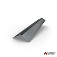BRAVO THE SMART SOLUTION - Faîtière droite - bac acier - tôle de couverture - Toiture -  H12 Gris Anthracite RAL 7016 L=2m - vignette