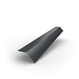 BRAVO THE SMART SOLUTION - Tablier de gouttière - bac acier - tôle de couverture - Toiture -  H12 Gris Anthracite RAL 7016 L=2m - vignette