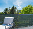SICATEC - Canisse PVC Double Face 1x3m vert - vignette
