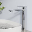 EMKE - EMKE Mitigeur de Lavabo Chromé, 269 × 215 × 49 mm, Robinet Salle de Bain en Laiton, Cartouche Céramique Longue Durée - vignette
