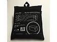 HABITAT ET JARDIN - Housse de protection pour salon de jardin - 235 x 114 x 77 cm - Noir - vignette